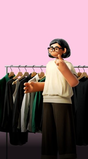 mobile web banner Live shopping